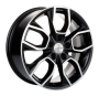 Легковой диск Khomen Wheels KHW1713 7x17 5x108 ET45 60,1 Black-FP